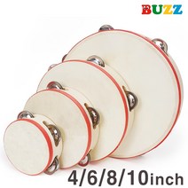 BUZZ 라인 가죽 탬버린 4종세트 STH-SET, 1, 단일품목