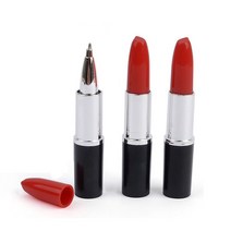 빨간립스틱 볼펜 10개 블랙 미니 휴대용 선물 기념품, 본상품선택