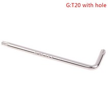 십자 전동 전기 6 로브 Torx 헤드 변조 방지 보안 볼트 구멍 스크루 드라이버 스크루 드라이버 키 T6 T7 T, [07] T20, 07 T20