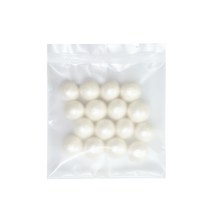 스프링클 럭스펄 화이트 조개마카롱 왕관케이크 데코 토핑 진주 초콜릿 과자 베이킹재료 하나베이킹푸드, 20g, 1개입