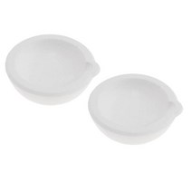 FCSHOP 2 조각 100g 보석상 도가니 냄비 녹는 금속 금은 보석 주조, 4.5x1.7cm, 화이트, 다른