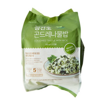 ★아이스박스★피코크 정선 생 곤드레나물밥4+1기획 1110g, 1개