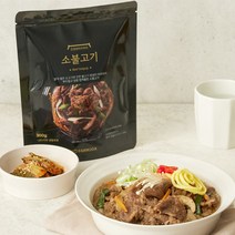 서울식 양념 소불고기, 3팩, 300g