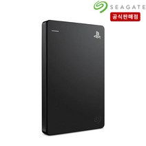 씨게이트 GameDrive For Playstation 외장하드, 블랙 STLL4000300, 4TB