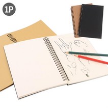 스케치 노트 스케치 아트패드 50매 캘리그래프 그림연습장, 상품선택, 브라운과 브라운