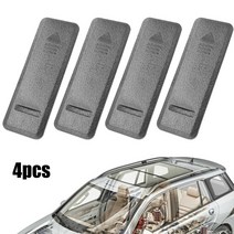 현대 I30 지붕 트림 몰딩 커버 용 4x 카 탑 워터 싱크 루프 레일 랙 클립 캡, CHINA