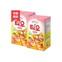티오 아이스티 복숭아맛 300T (150T x 2개), 티오 아이스티 복숭아맛 300T (1