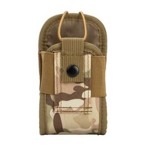 디지털무전기 업무용무전기 생활무전기 워키토기 Molle 라디오 워키 토키 파우치 허리 가방 홀더 포켓 휴대, 01 Desert camouflage