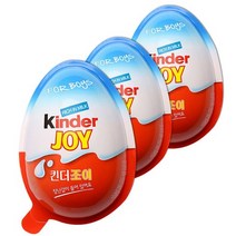 킨더 조이 초콜릿 보이, 20g, 3개