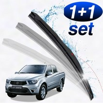 [RA㏓] 코란도C스포츠 와이퍼 600mm400mm 세트 하이브리드 고급차량 앞유리 간편 자동차용품 교체 교체용 스포일러 ▷_§Ea