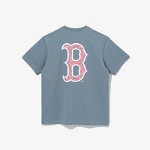 뉴에라 [갤러리아] MLB 빅 페이즐리 보스턴 레드삭스 티셔츠 스카이 블루(13086600)