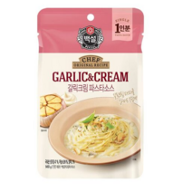 백설 갈릭크림 파스타소스 140g, 1개