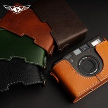카메라 가죽케이스 TP 오리지널 콘택트 T3 CONTAX T2 Tix백 필름 소가죽, T3 베이스 [코카 브라운]