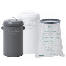 오픈 휴지통 고급스러운 디자인 종량제봉투 맞는 사이즈 유럽풍 모던 20L 인테리어 쓰레기통 20리터, 그레이