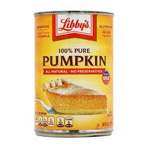 과일통조림 리비스 100 퓨어 펌킨 캔 425 g Canned Vegetable Pure Pumpkin 15 oz 오직 순수한 호박만 들어있는 통조림, 1개, 425g