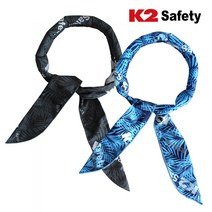 K2 아이스글랜2 폴리머 여름스카프, 블루