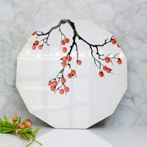 바보사랑 폼아크릴액자56CmX56Cm12각형대형 풍수감나무수묵화.꾸밈, 상세설명 참조