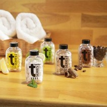 고체 치약 계면활정제없는 치약 씹는치약 60정 휴대용 알약, 아메리카노