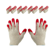 STIX 반코팅 면장갑, 혼합 색상, 50개입