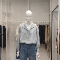 나이스클랍 요크 포인트 블라우스 A223PWB719