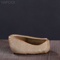 다육소화분 조도 식물 복고 돌 도자기 꽃가루 프로모터 화분 판촉이 심고기, 1조 도소 돌✨요강✨요강✨