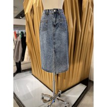 ab.fz 투 포켓 앞트임 데님스커트 ABXX5HS32G US