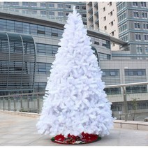 기관 야외용 초대형 3M 화이트 크리스마스 트리 / 성탄 교회 추리 나무