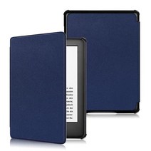 이북리더기 ebook 전자책 뷰어 타블렛 태블릿 울트라 슬림 킨들 케이스 패션 PU 가죽 eBook 리더 8/10th Ge, 03 dark blue, 03 For Kindle 8th2016