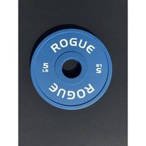 우레탄 범퍼 중량 로그원판 역도원판 헬스 파워리프팅 2개 1세트, 5lb 한쌍