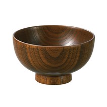 무지 MUJI 일본 칠기 옻나무 큰 그릇, 1개, 브라운
