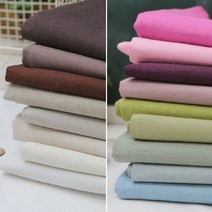 원단-(린넨)프렌치무지 17종[60413], 화이트