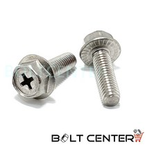 스텐후렌지육각볼트 봉단위 와샤볼트 풀림방지 플랜지, 스텐후렌지육각볼트 M6X15-300개