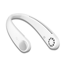 Smarteye 뮤직 넥밴드 선풍기, 화이트, V1