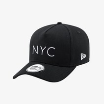 [백화점매장 정품출고] 뉴에라 엠엘비 야구모자 볼캡NYC THIN K프레임 볼캡 블랙12836242