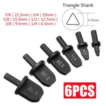 배관공구 동파이프 에어컨공구 동관확관기 56Ps 튜브 확장기 세트 육각 샹크 제국 파이프 지원 스웨이 징, 02 6Pcs Triangle