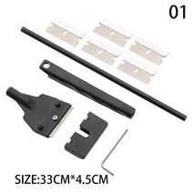 수조 어항 청소 용품 꾸미기 열대어 Stainless Steel Aquarium Fish Tank Algae Scraper Blade Aquatic Wat