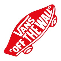 VANS 반스 데칼 튜닝 스티커 차량용 스티커, 대, 블랙