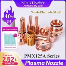 용접 토치 Startnow플라즈마 팁 실드 220977 420168 볼텍스 링 220997, 20pcs+428147
