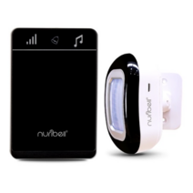 누리벨 프리미엄 무선 센서 차임벨 블랙, 5개