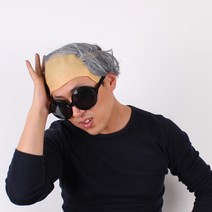 MDO3590 코믹분장 대머리 백발가발 가발/파티가발/행사/축제