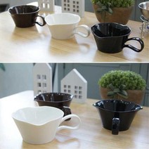 손잡이 달린 라면그릇 면기 볼 주방용품쇼핑몰 식기, 화이트