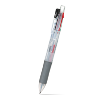 제브라 사라사4 멀티 중성펜 4색 0.5mm, J4J1(클리어), 1개