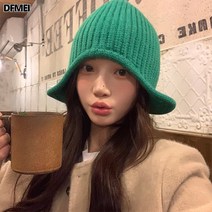 다색비니 여성 가을겨울 얼굴 작은 배냇저고리 벙거지