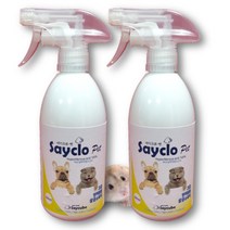 세이크로 펫 / 반려동물용품 살균탈취제 / 냄새 제거 / 500ml 2개, 0.5kg