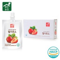 국내산100% 무설탕무첨가 딸기주스 10입 1박스, 없음