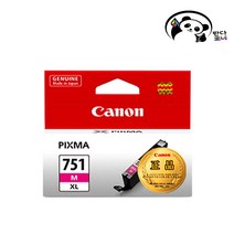 캐논 정품잉크 PGI-750XL BK/CLI-751XL MG5670 6670 7570 55706370 6470 7170 IP7270 8770 IX6770 6870 727 927, CLI-751XL M 대용량빨강/정품