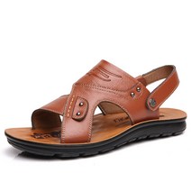 MOHEGIA 남성 캐주얼 샌들 여름 비즈니스 샌들