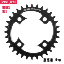 88림 XTR985 88 Shimano 용 BCD 체인 링 크랭크 36T 40T MTB 자전거, 06 32T