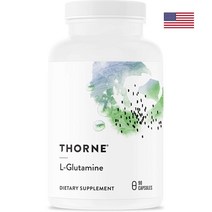 Thorne Research 쏜리서치 L 엘 글루타민 500mg 90캡슐 Glutamine 쏜땡땡 손땡땡 손리서치 고약사 약들약