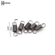 인장스프링 스텐인장스프링 금형 20 개/몫 스테인레스 스틸 작은 장력 스프링 후크 인장 DIY 완구 길이 6 MM 스트레치 30MM, 한개옵션0